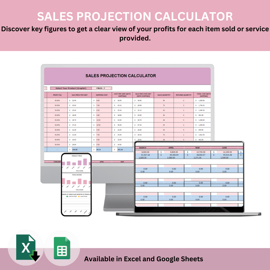 Sales Projection Calculator