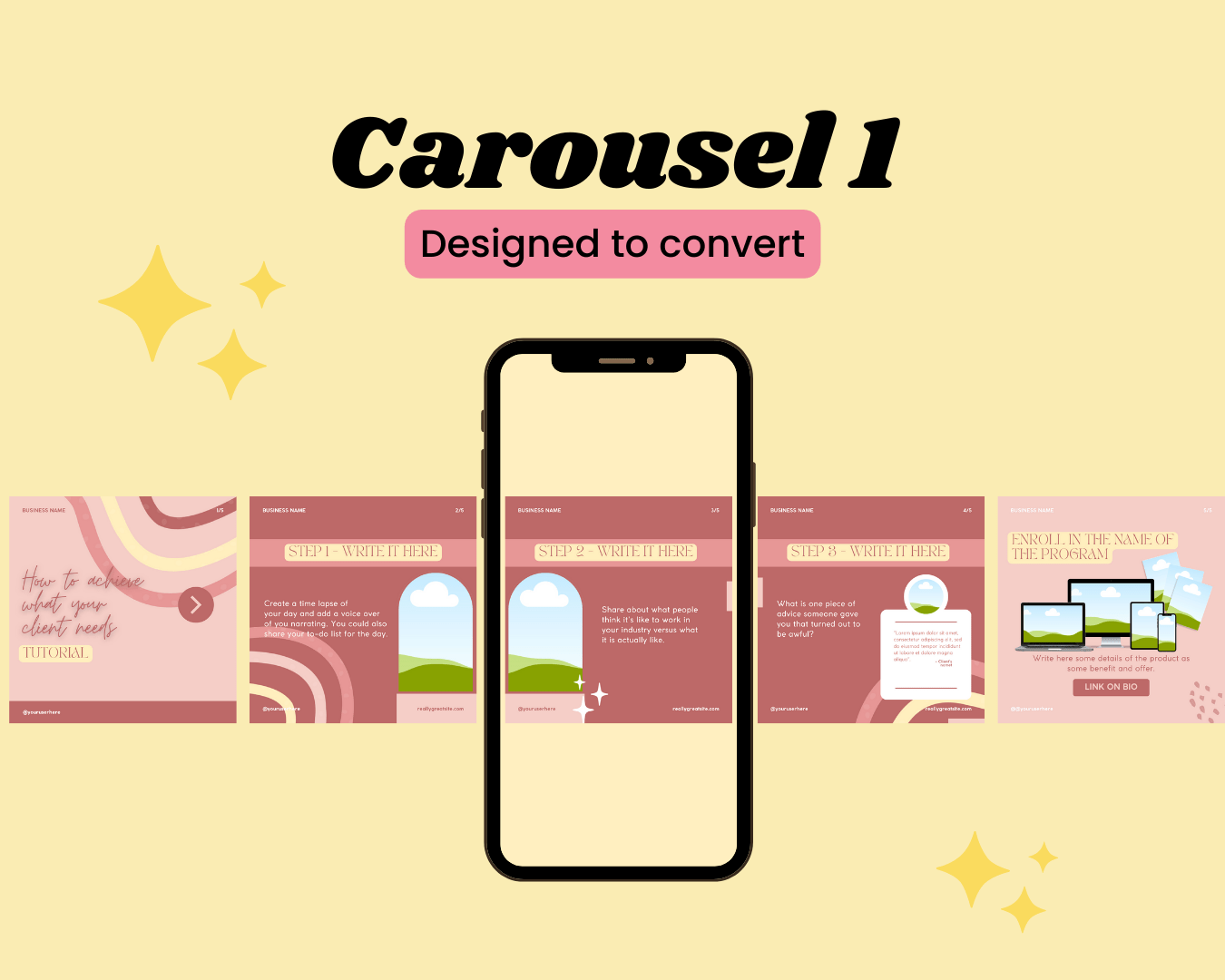 Engagement Power Kit - Premade Canva Templates That Will Boost Your Engagement on Instagram - 500+ templates sent to your email instantly