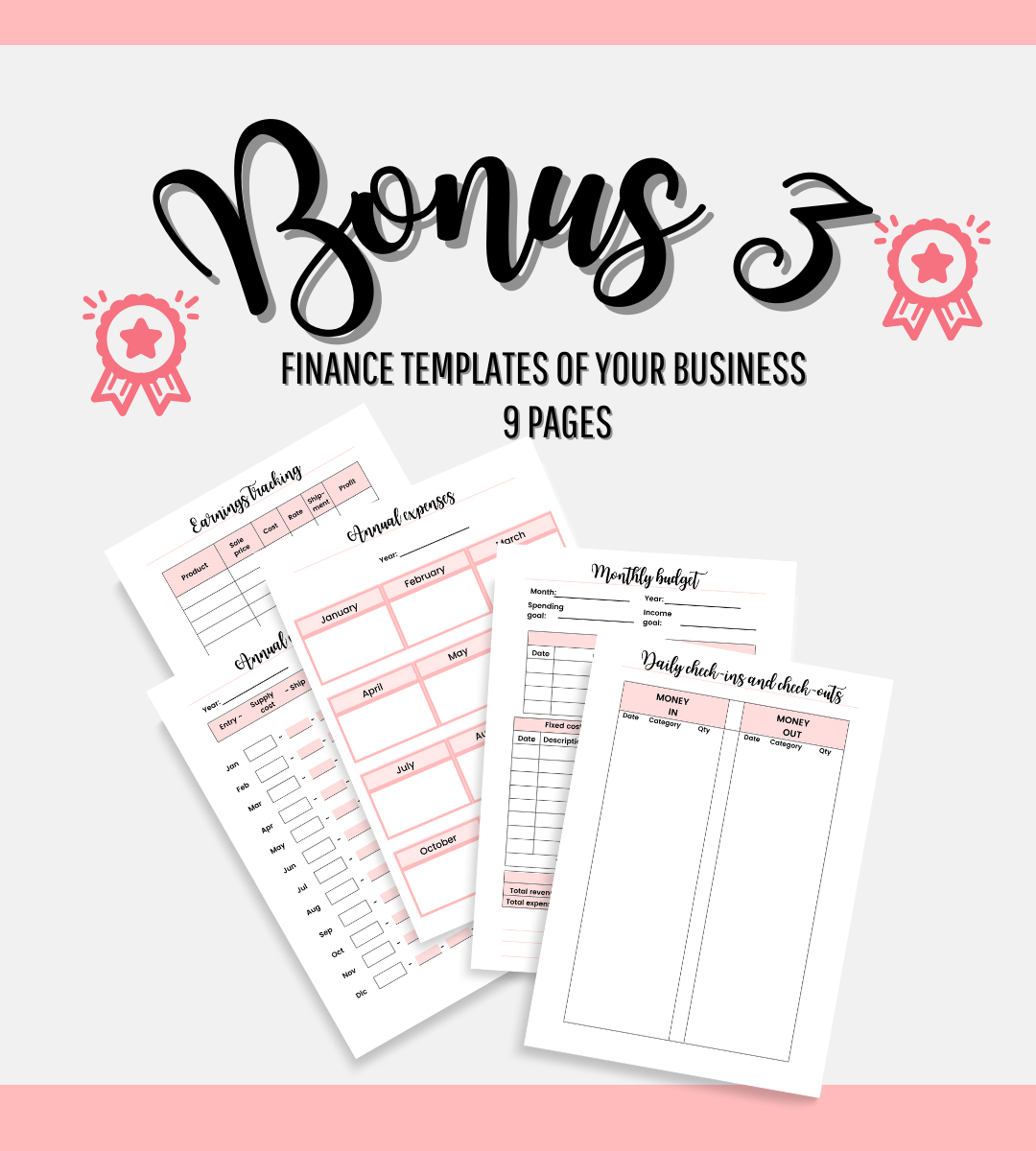 Business Plan | Editable Digital Template & Print Version (Sent to your Email instantly) V0123