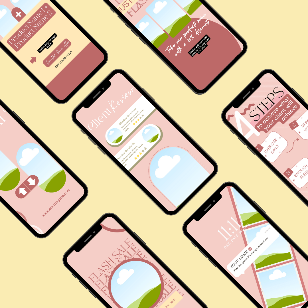 Engagement Power Kit - Premade Canva Templates That Will Boost Your Engagement on Instagram - 500+ templates sent to your email instantly