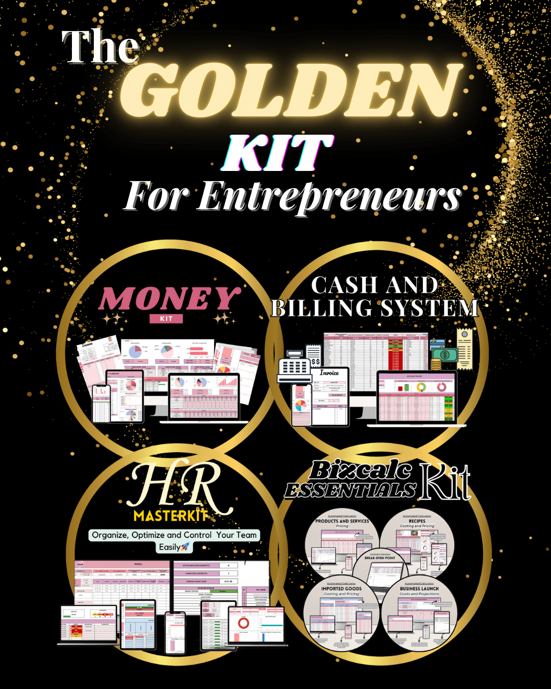 The Golden Kit for Entrepreneurs: Your Business Organized and Ready to Scale