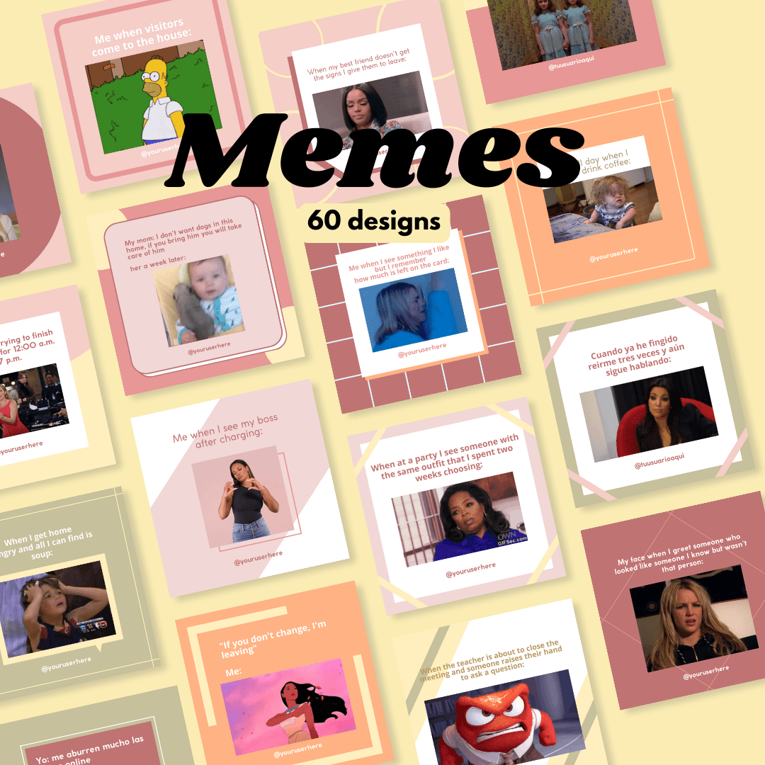 Engagement Power Kit - Premade Canva Templates That Will Boost Your Engagement on Instagram - 500+ templates sent to your email instantly