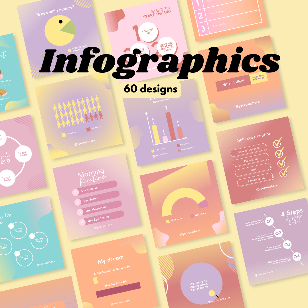 Engagement Power Kit - Premade Canva Templates That Will Boost Your Engagement on Instagram - 500+ templates sent to your email instantly