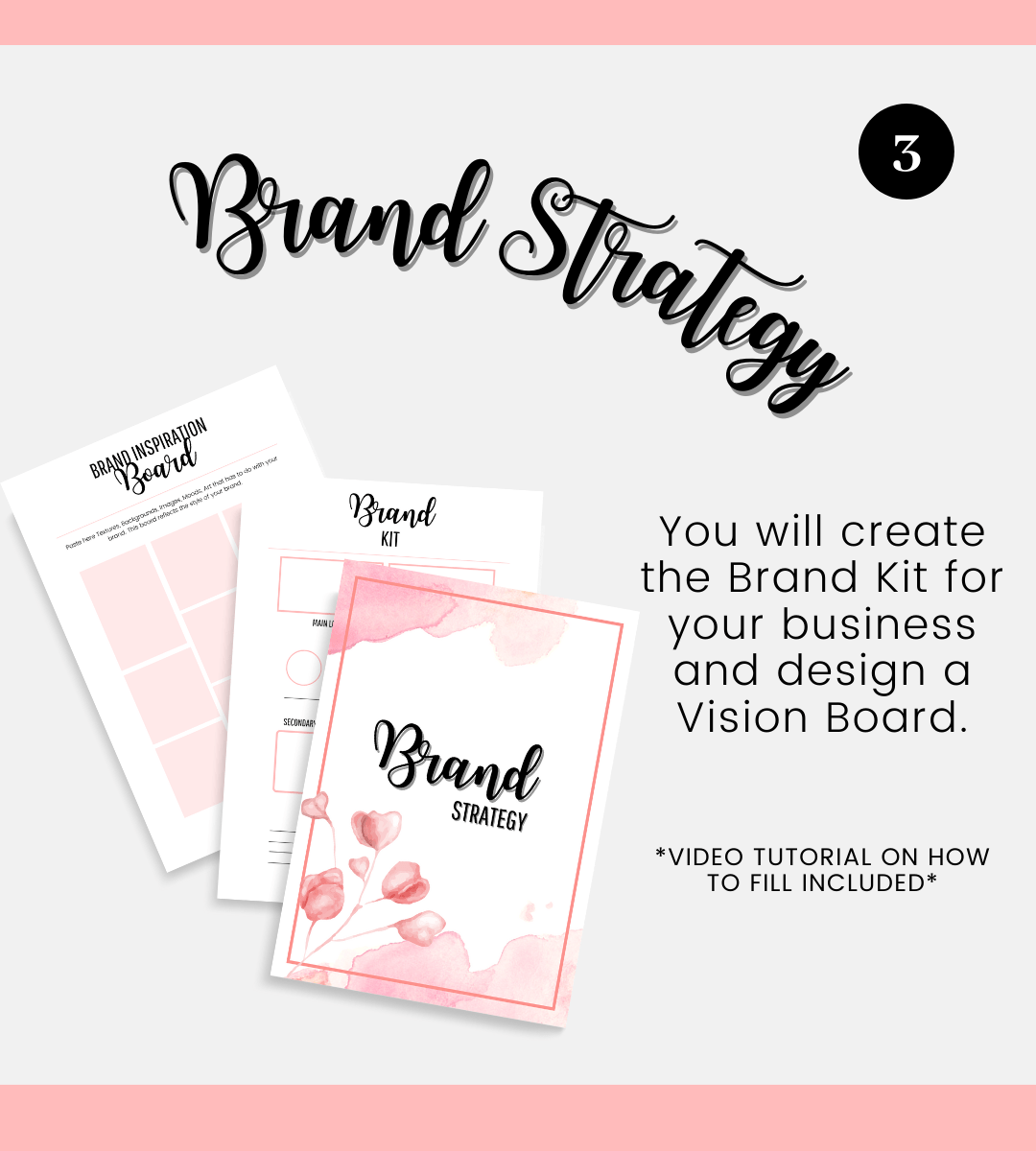 Business Plan | Editable Digital Template & Print Version (Sent to your Email instantly) V0123