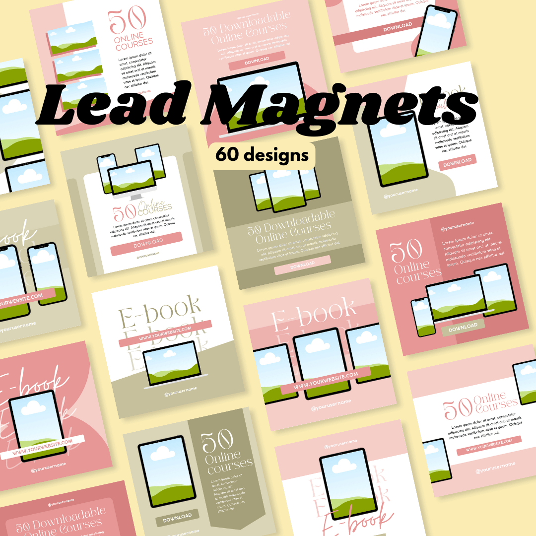 Engagement Power Kit - Premade Canva Templates That Will Boost Your Engagement on Instagram - 500+ templates sent to your email instantly