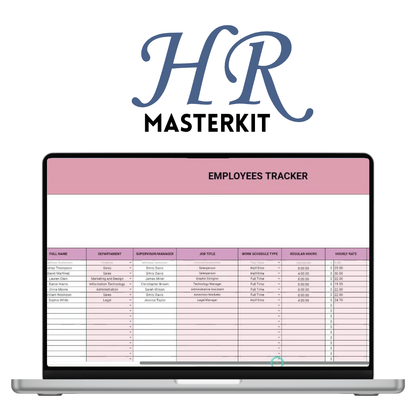 HR MasterKit: Organize, Optimize and Control  Your Team Easily