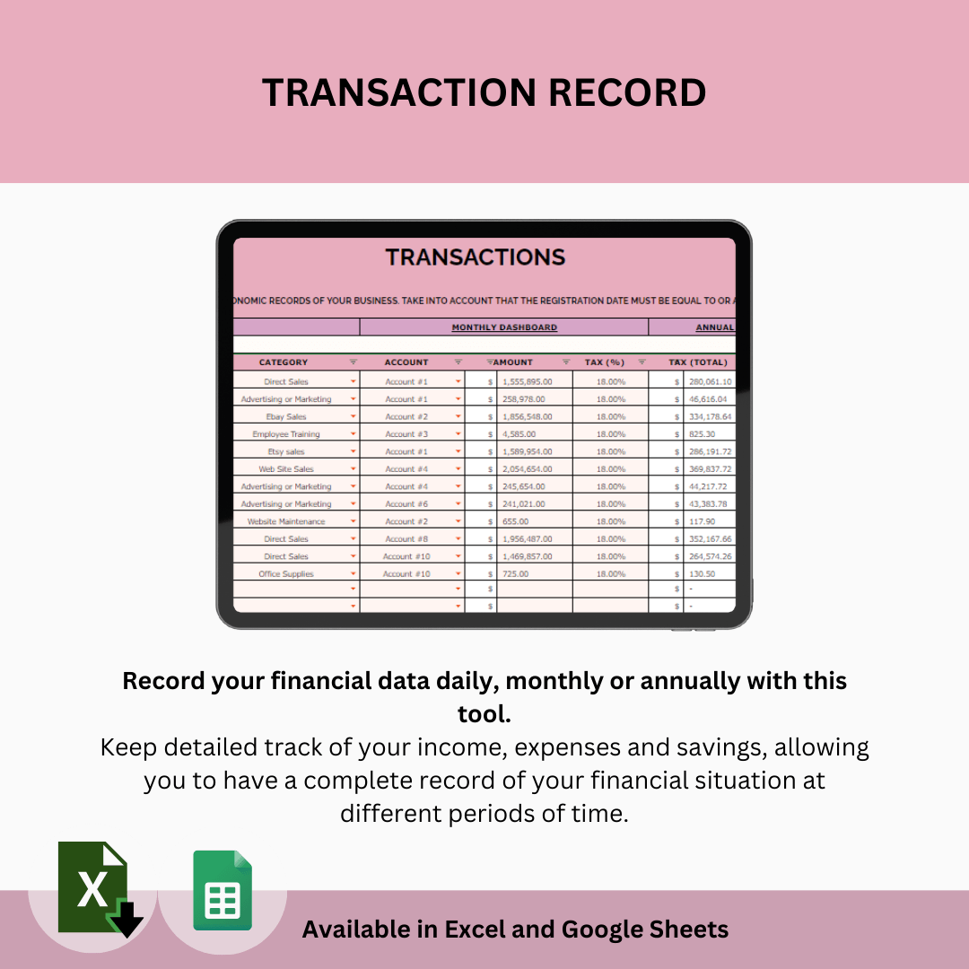 Business Finance Tracker
