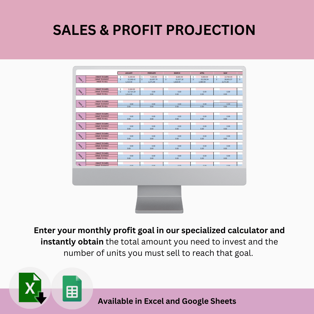 Sales Projection Calculator