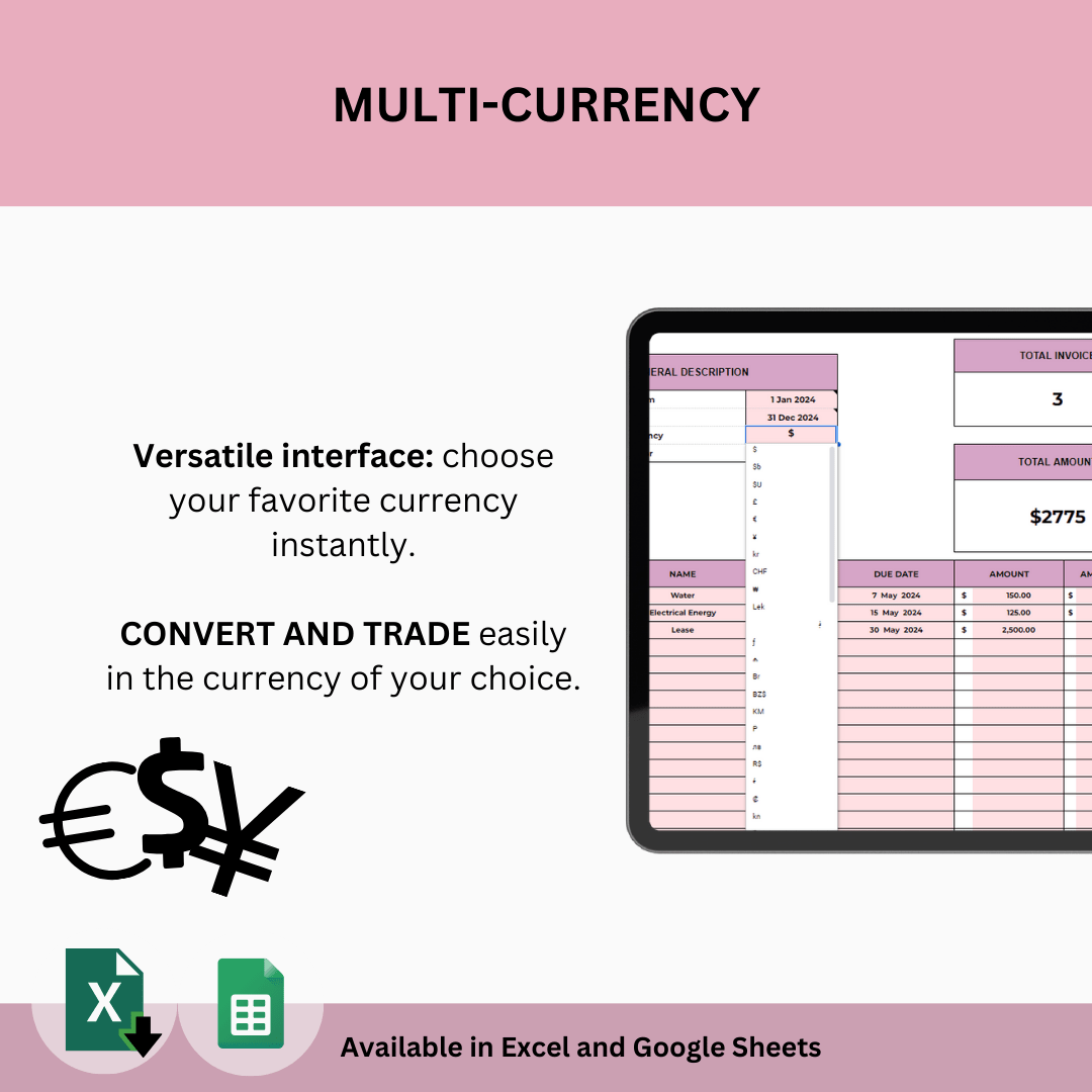 Tracker and Invoice Generator