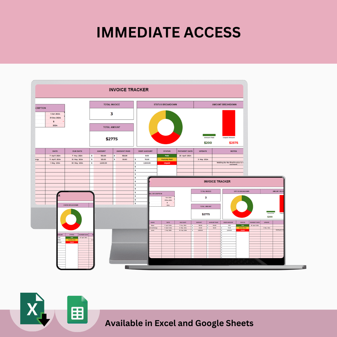 Tracker and Invoice Generator