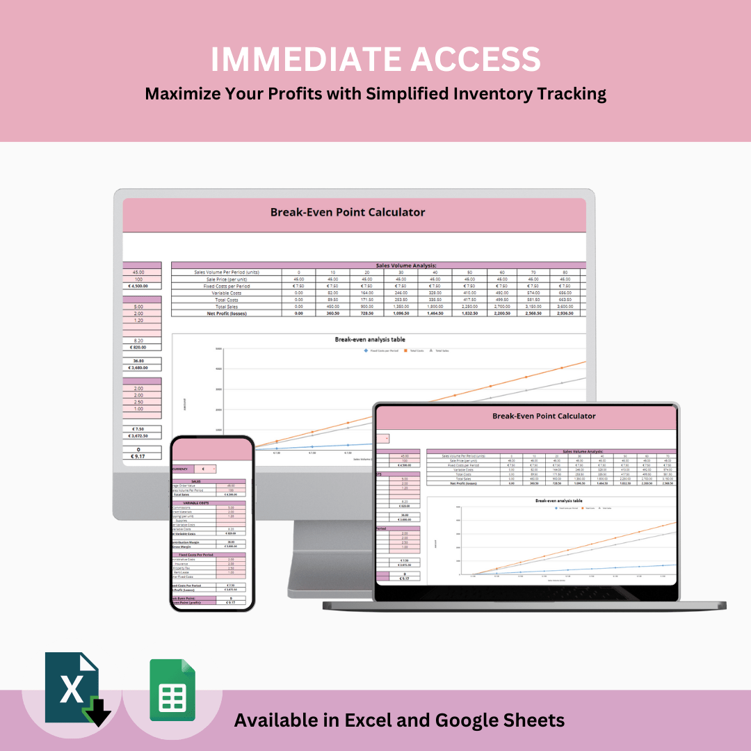 Break-Even Point Calculator