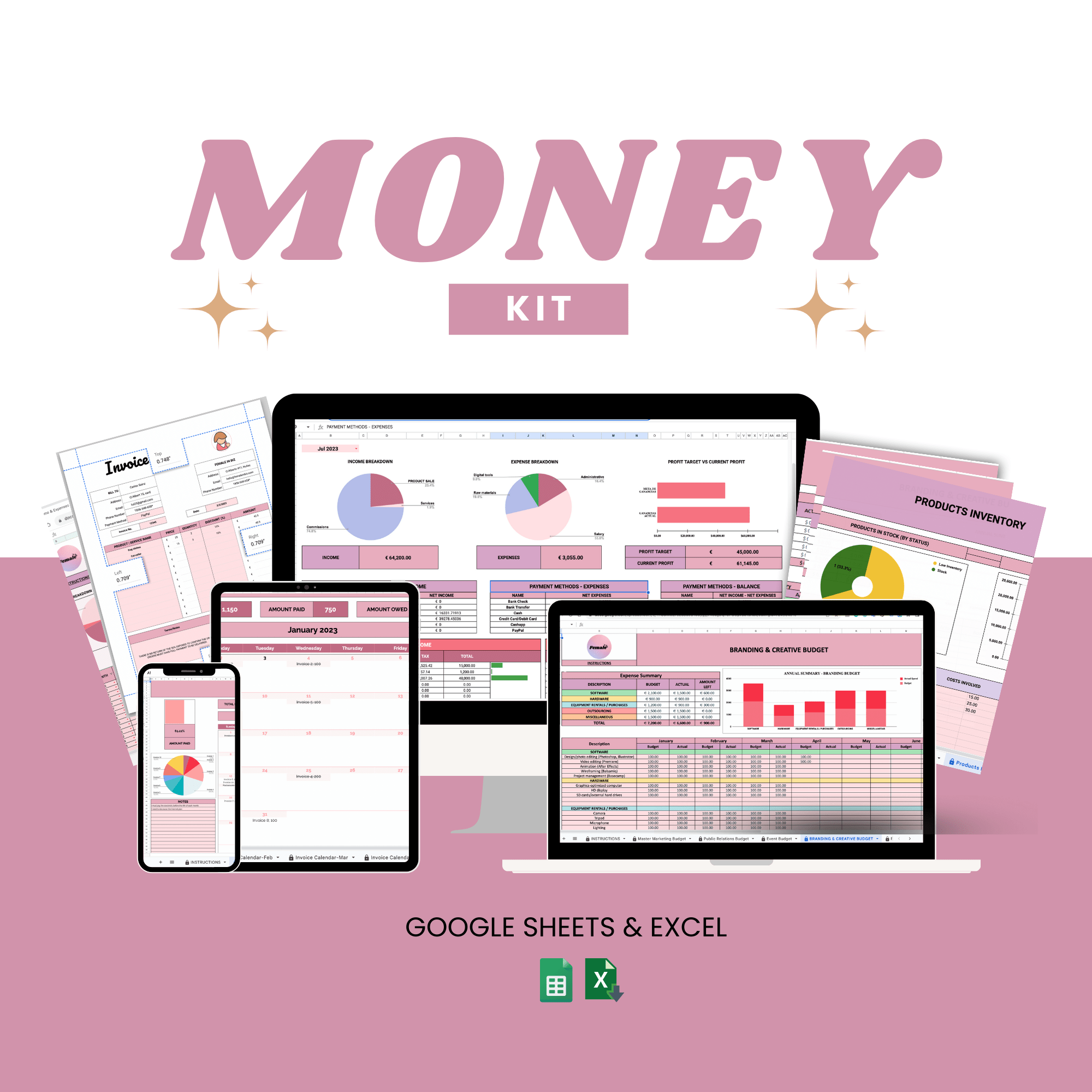 MoneyKit - Finance Management Templates Kit for Your Business