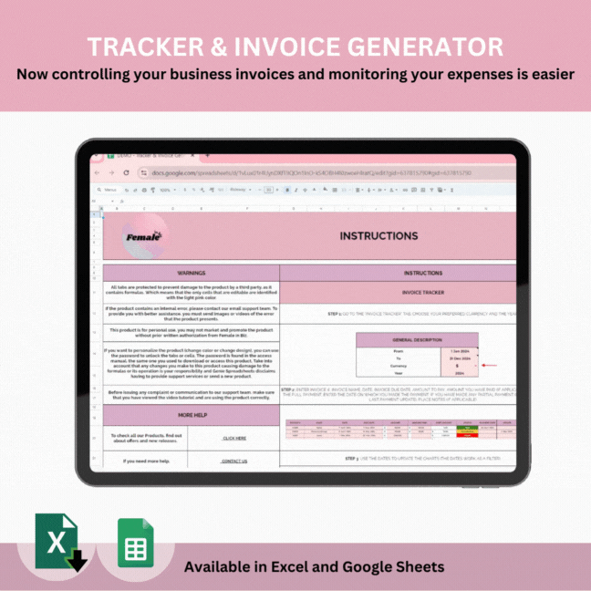 Tracker and Invoice Generator